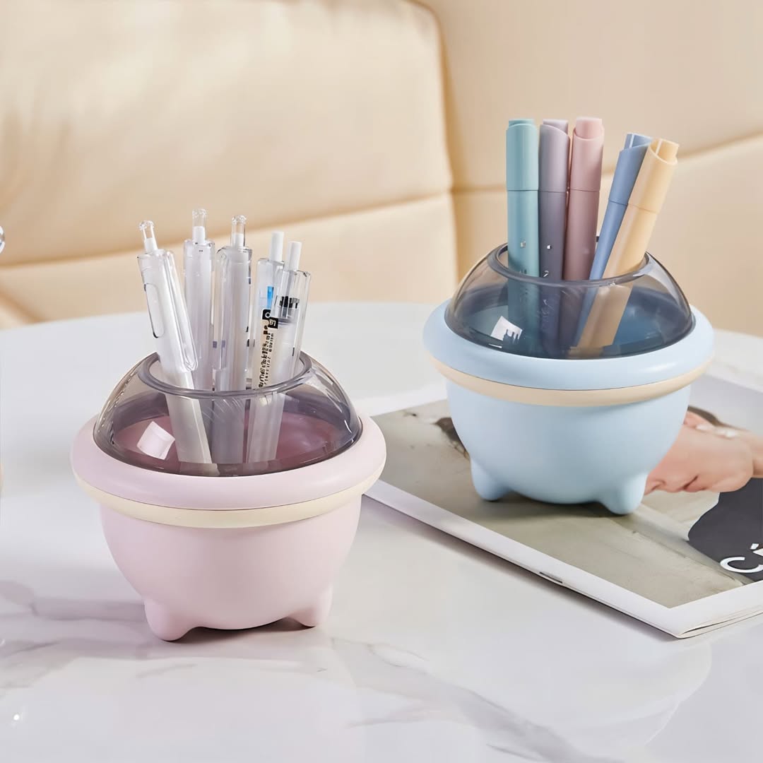 Multipurpose Stationary Storage Box, Makeup Brush Holder, Creative Pen Pencil Holder, Makeup Storage Container Multipurpose Stationary Storage Box, Makeup Brush Holder, Creative Pen Pencil Holder, Makeup Storage Container